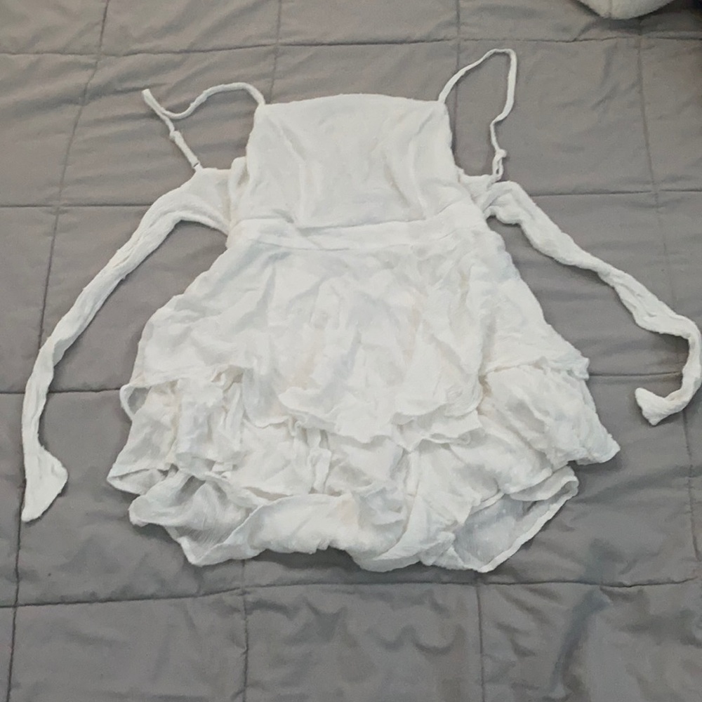 Josie White Romper